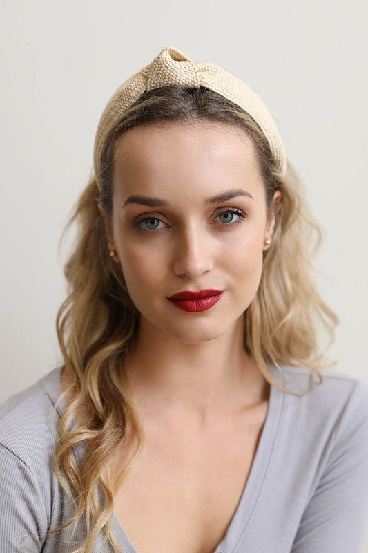 Twist Straw Headband