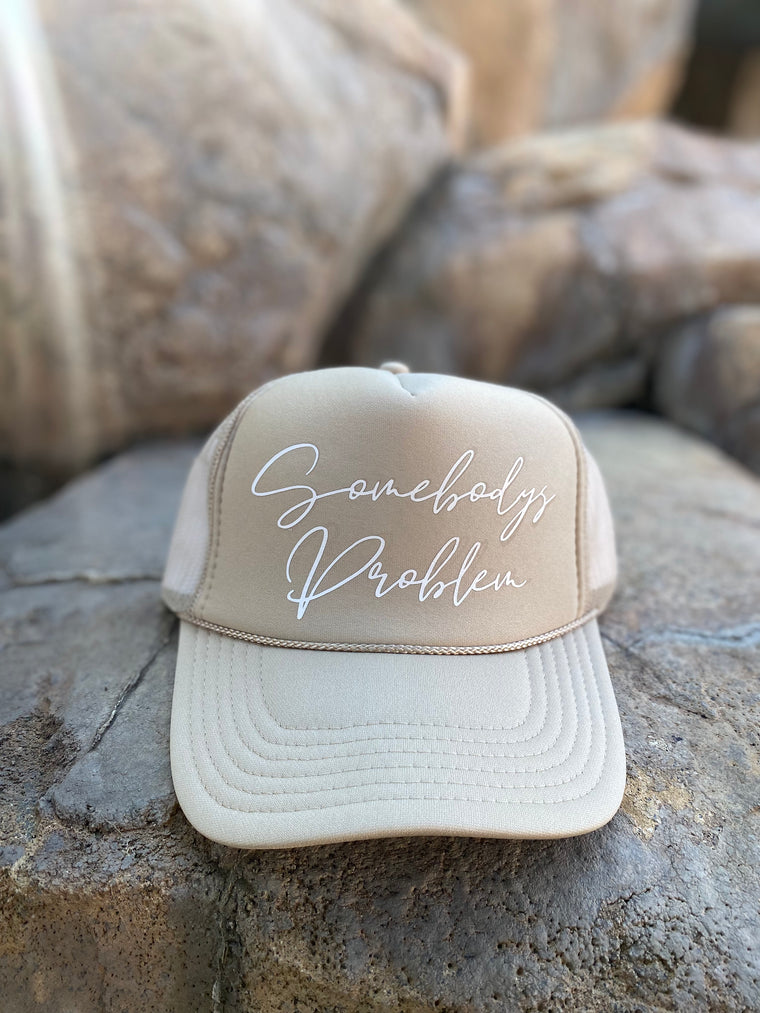 Somebody's Problem Snapback Hat