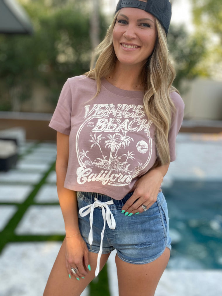 Venice Crop Tee