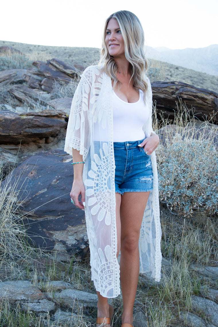 Santorini Kimono