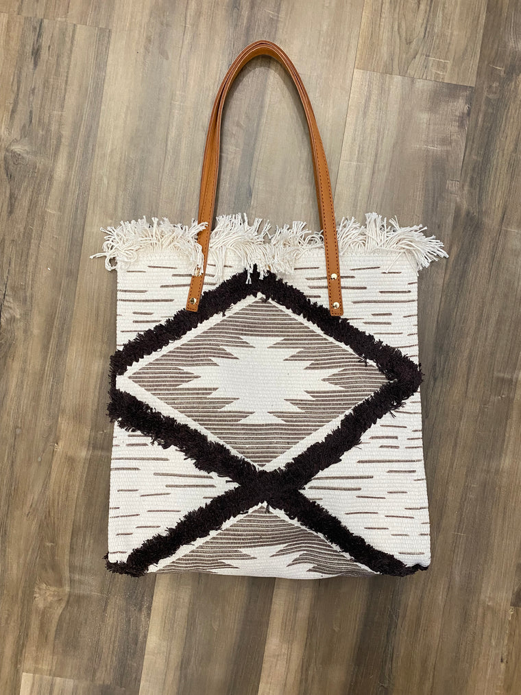 Mary Fringe Tote Bag